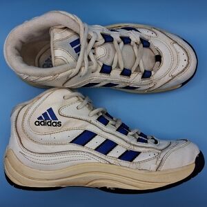 Vintage 90's Adidas Leather High Top Sneakers